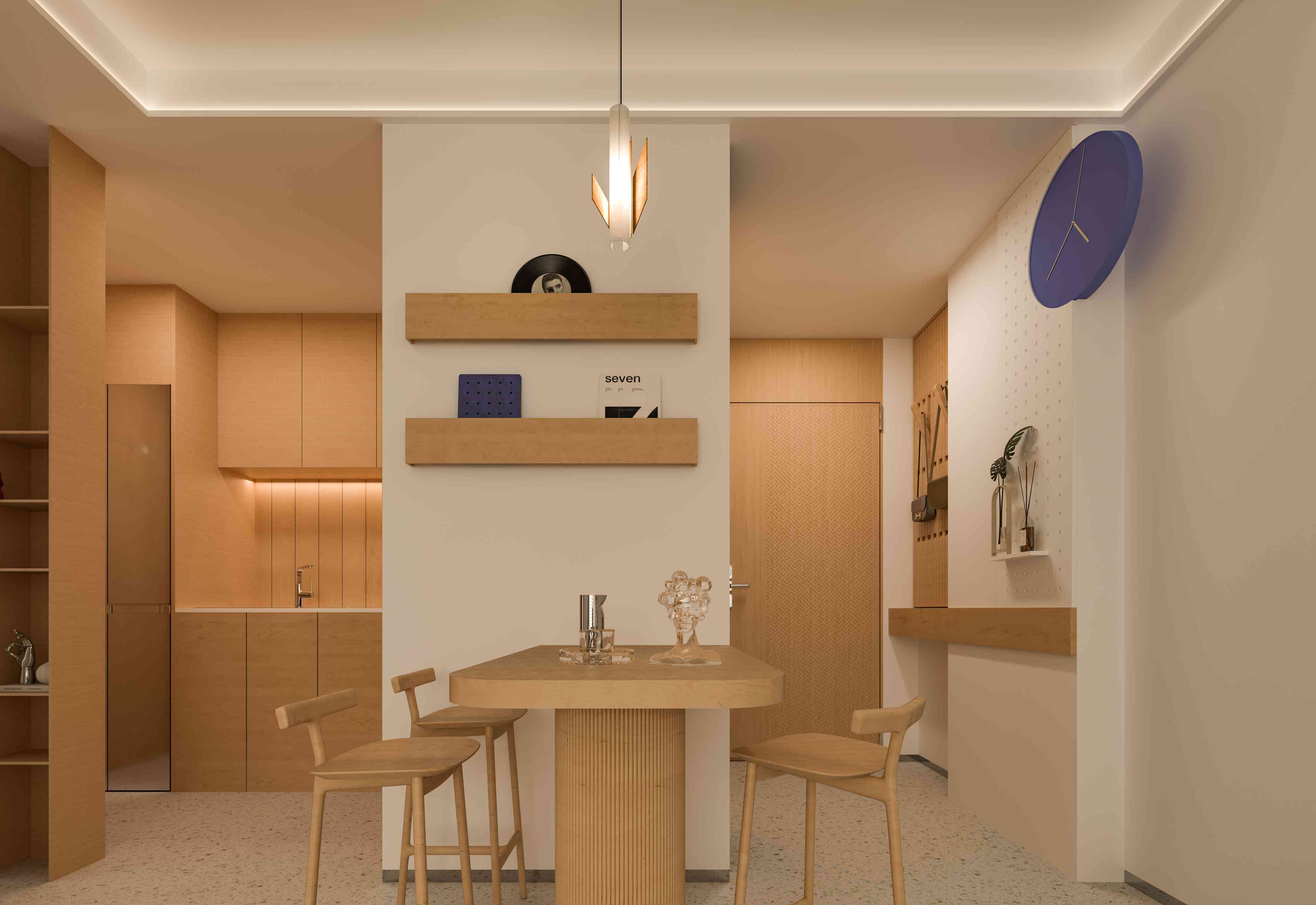 One Bedroom Living Room 4