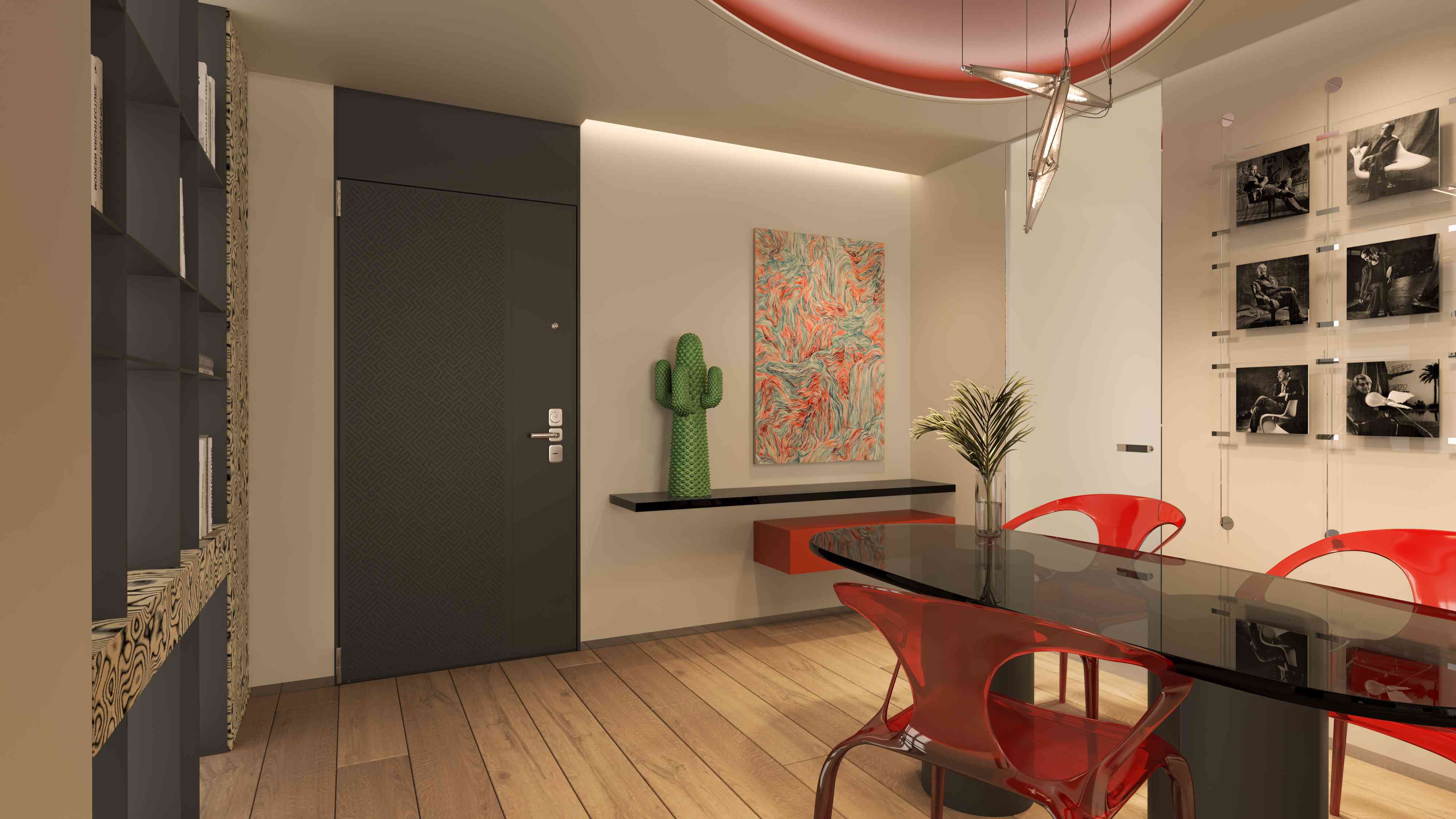 Two Bedroom Type B Living Room 4