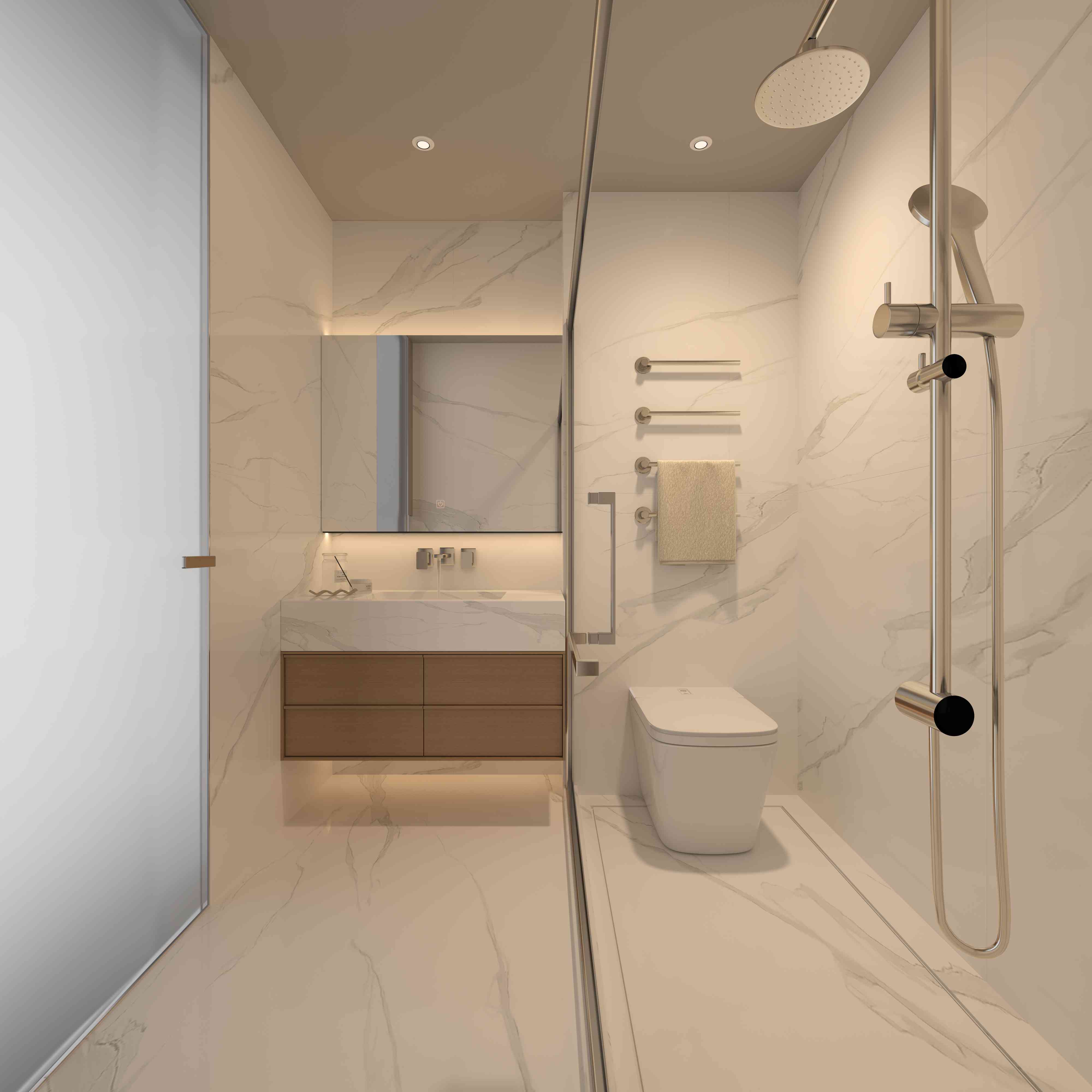 two Bedroom Type A Bathroom